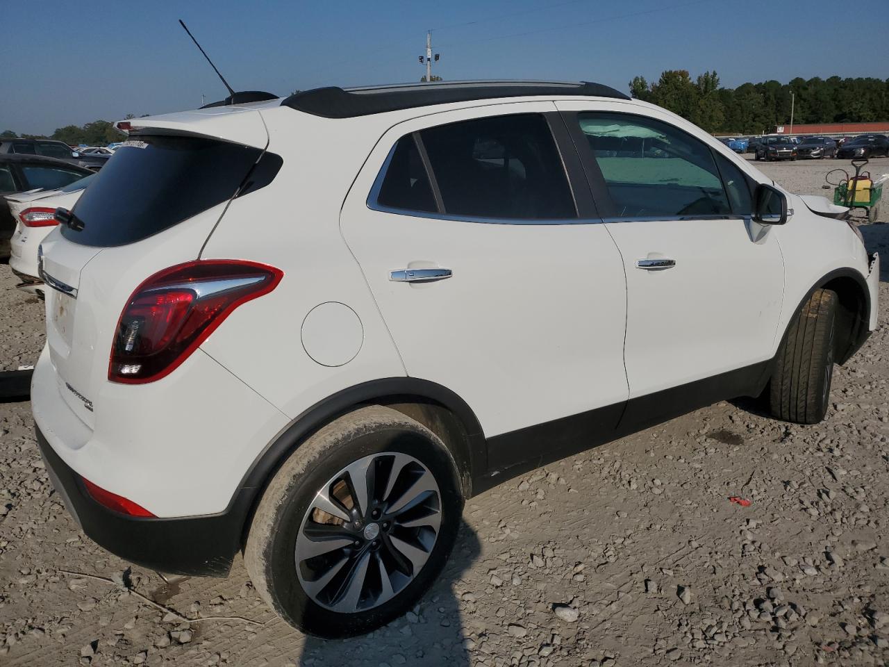 2020 Buick Encore VIN KL4CJGSB6LB057663 Copart auction photo, front end damage thumbnail 3