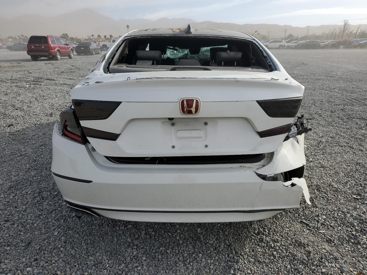 2020 Honda Accord VIN 1HGCV1F34LA061857 Copart auction photo, all over damage thumbnail 6