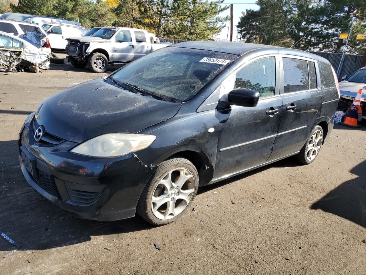 2009 Mazda 5 VIN JM1CR29L890332776