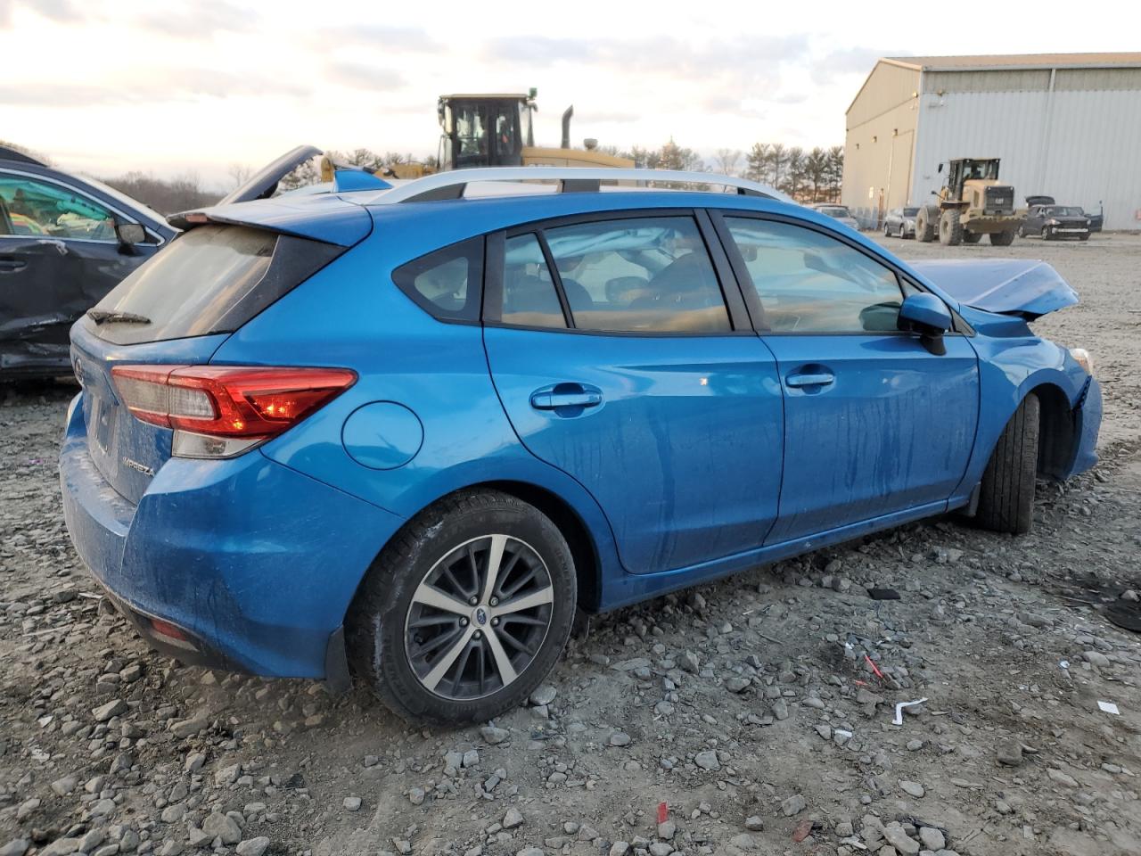 2020 Subaru Impreza VIN 4S3GTAD65L3706443 Copart auction photo, front end damage thumbnail 3