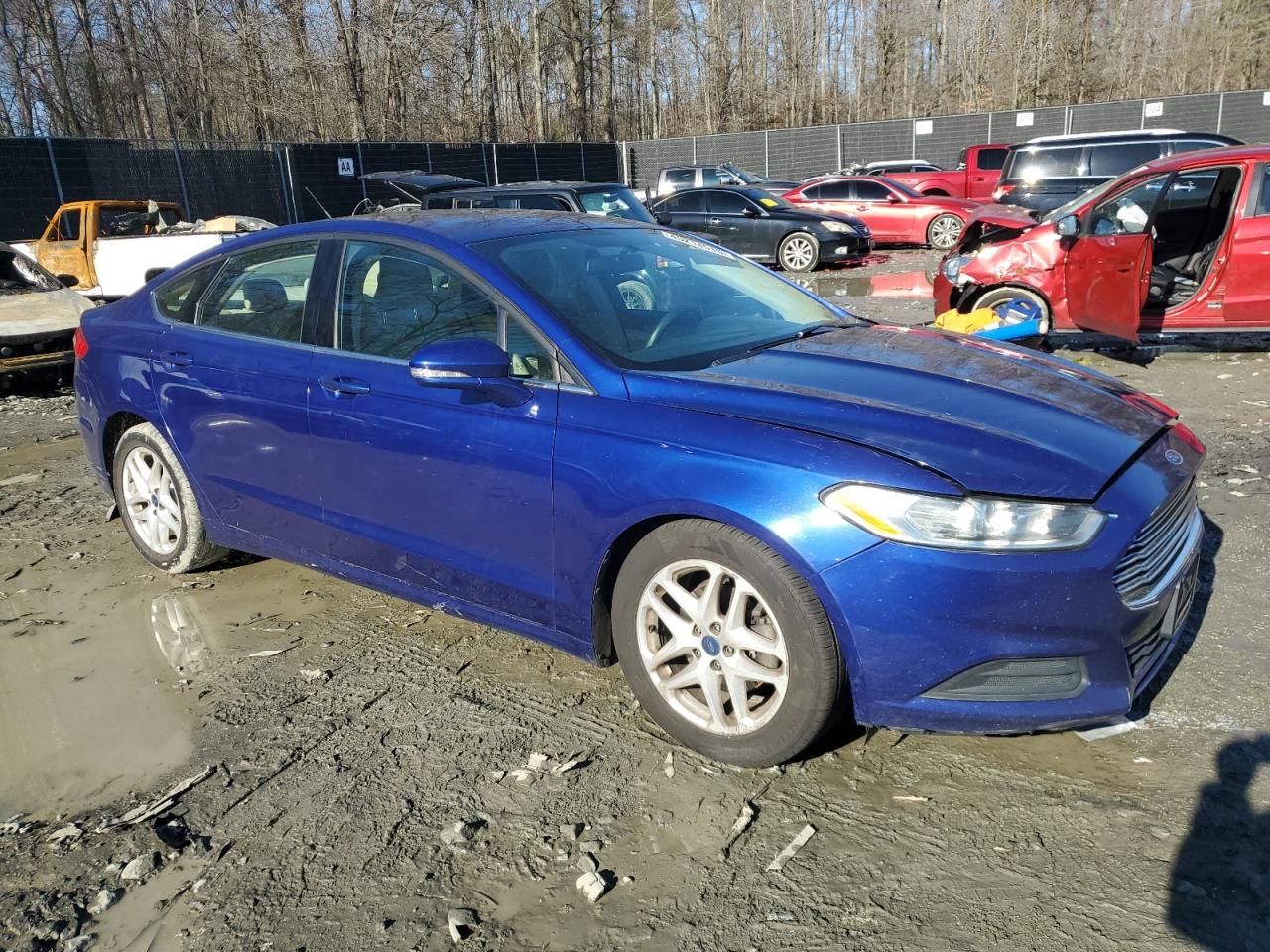 2016 Ford Fusion VIN 1FA6P0H72G5123177 Copart auction photo, minor dent/scratches / undercarriage damage thumbnail 4