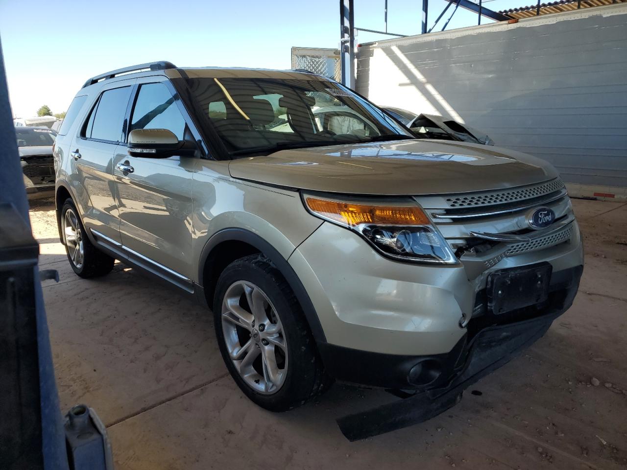 2011 Ford Explorer VIN 1FMHK8F89BGA03798 Copart auction photo, front end damage thumbnail 4