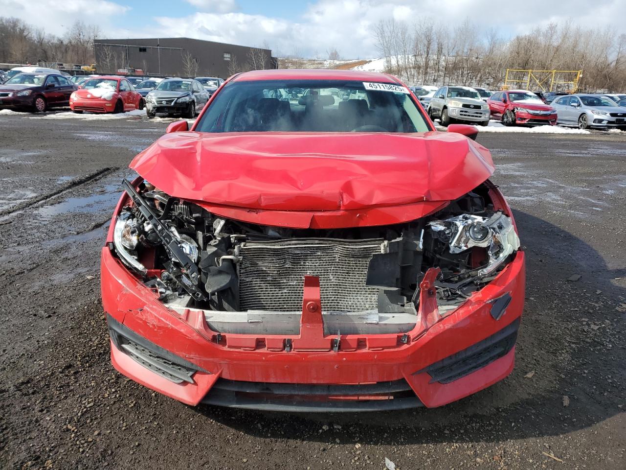 2016 Honda Civic VIN 2HGFC2F52GH526640 Copart auction photo, front end damage thumbnail 5