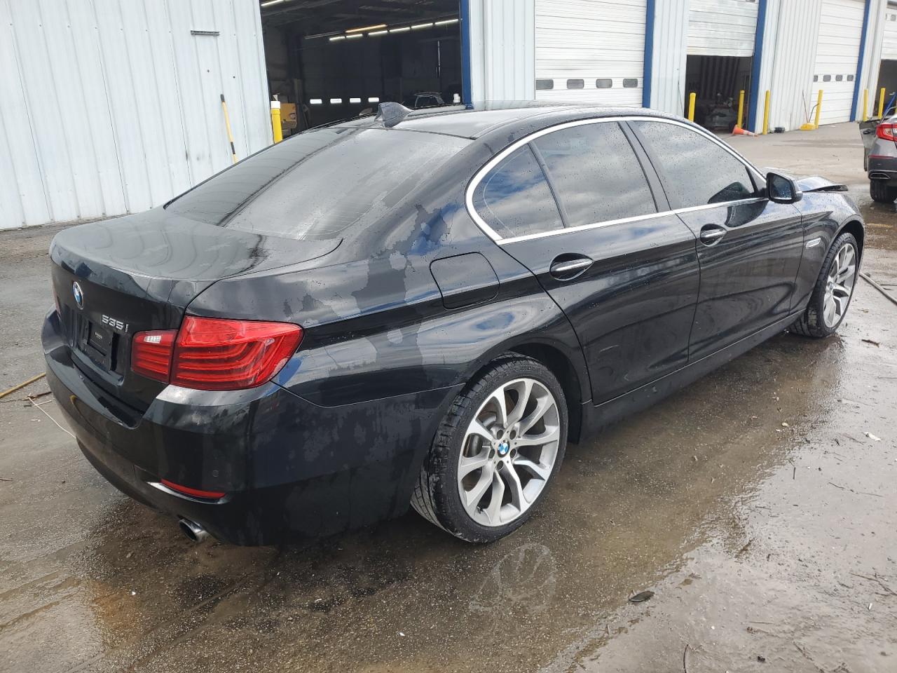 2016 BMW 5er VIN WBA5B1C57GG129655 Copart auction photo, front end damage thumbnail 3