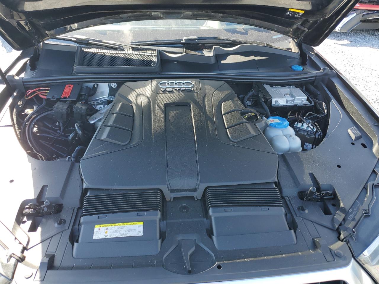 2017 Audi Q7 VIN WA1VAAF70HD015058 Copart auction photo, side / rear end damage thumbnail 12