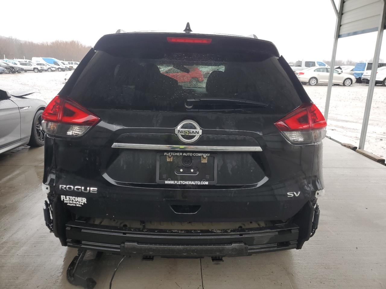 2018 Nissan Rogue VIN 5N1AT2MT5JC811963 Copart auction photo, rear end / side damage thumbnail 6