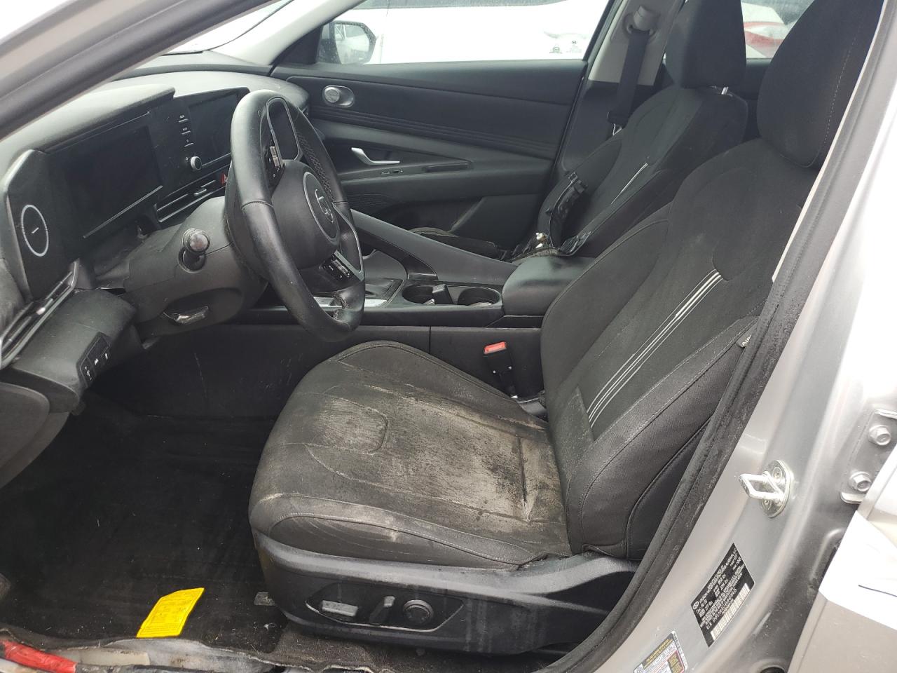 2021 Hyundai Elantra VIN 5NPLN4AG4MH019435 Copart auction photo, water/flood damage thumbnail 7