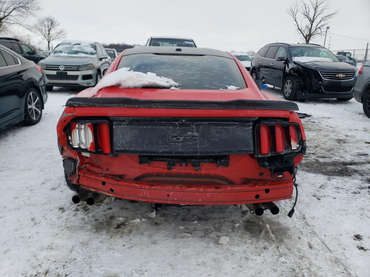 2017 Ford Mustang VIN 1FA6P8CF9H5290408 Copart auction photo, rear end / minor dent/scratches damage thumbnail 6