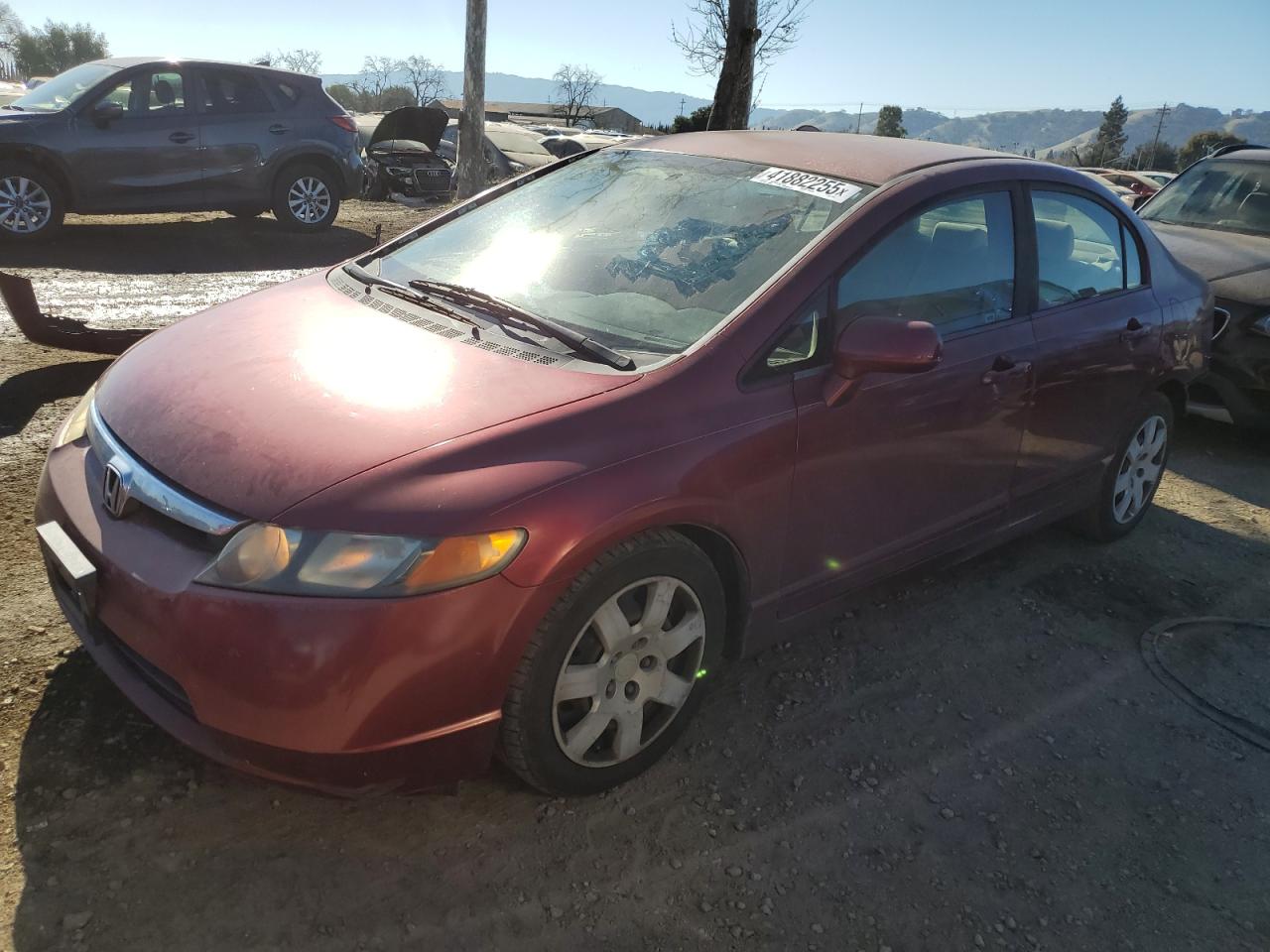 2008 Honda Civic VIN 1HGFA16578L072065