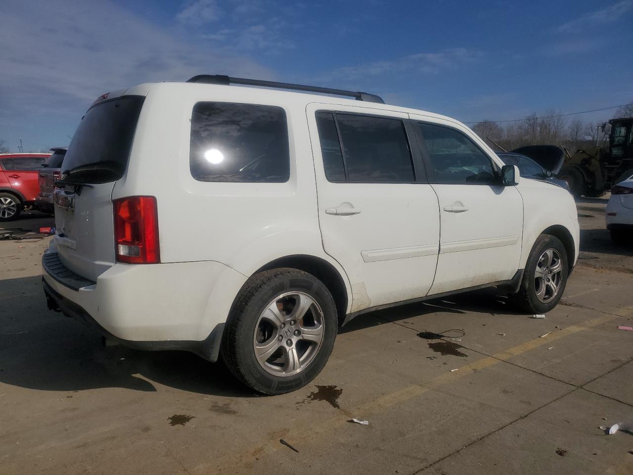 2013 Honda Pilot VIN 5FNYF3H49DB013301 Copart auction photo, front end damage thumbnail 3