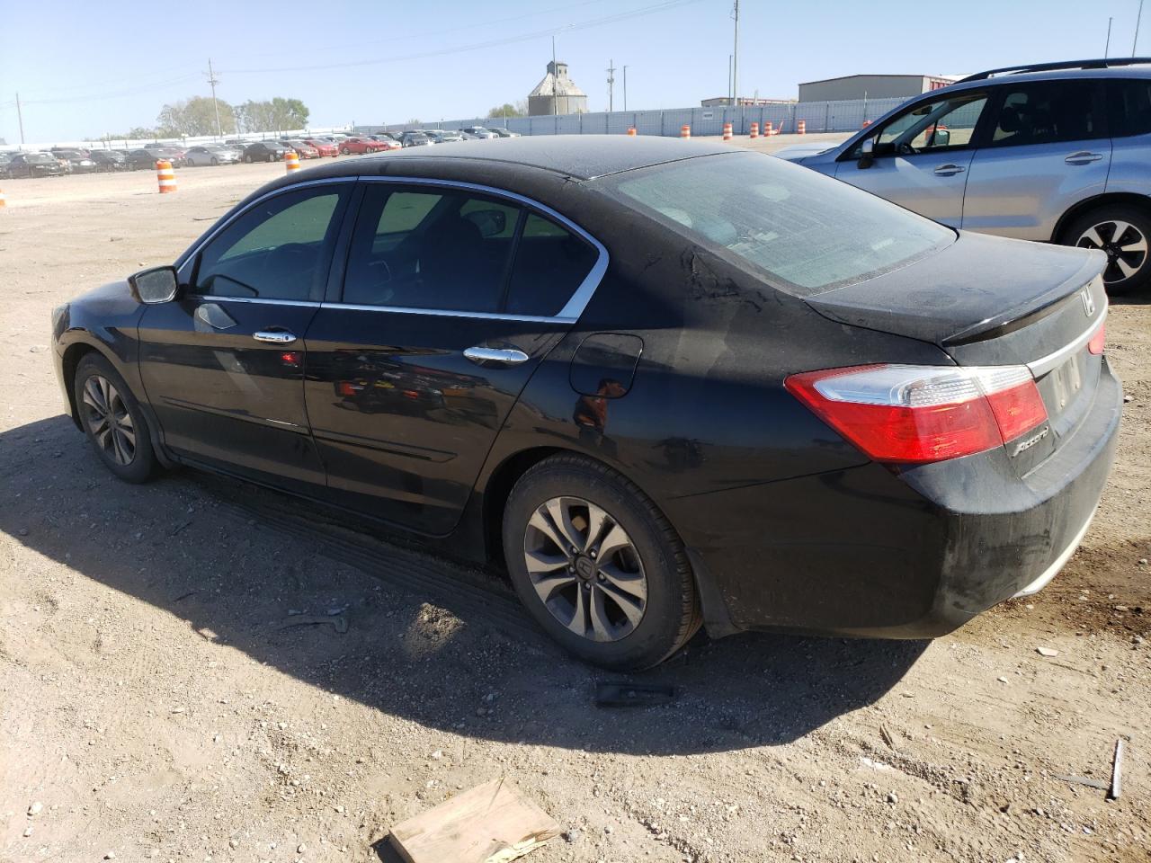 2015 Honda Accord VIN 1HGCR2F3XFA053048 Copart auction photo, front end / vandalism damage thumbnail 2