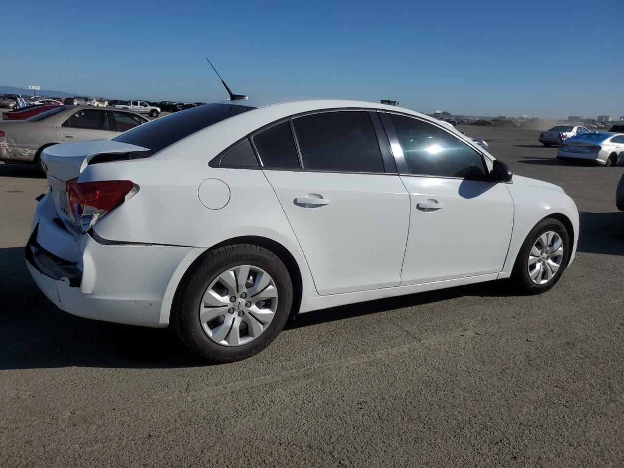 2014 Chevrolet Cruze VIN 1G1PA5SG5E7371701 Copart auction photo, rear end damage thumbnail 3