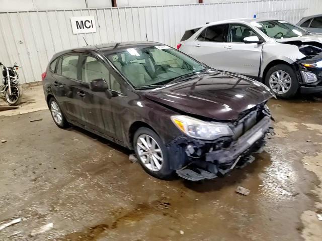 2013 Subaru Impreza VIN JF1GPAC62D2858215 Copart auction photo, front end damage thumbnail 11