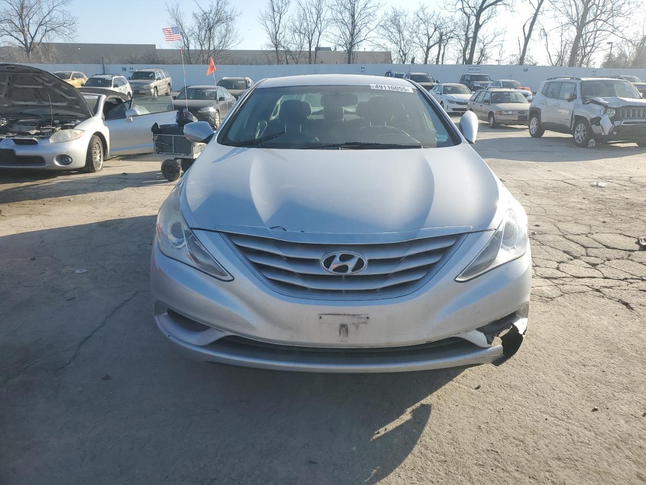 2012 Hyundai Sonata VIN 5NPEB4ACXCH479017 Copart auction photo, rear end / front end damage thumbnail 5