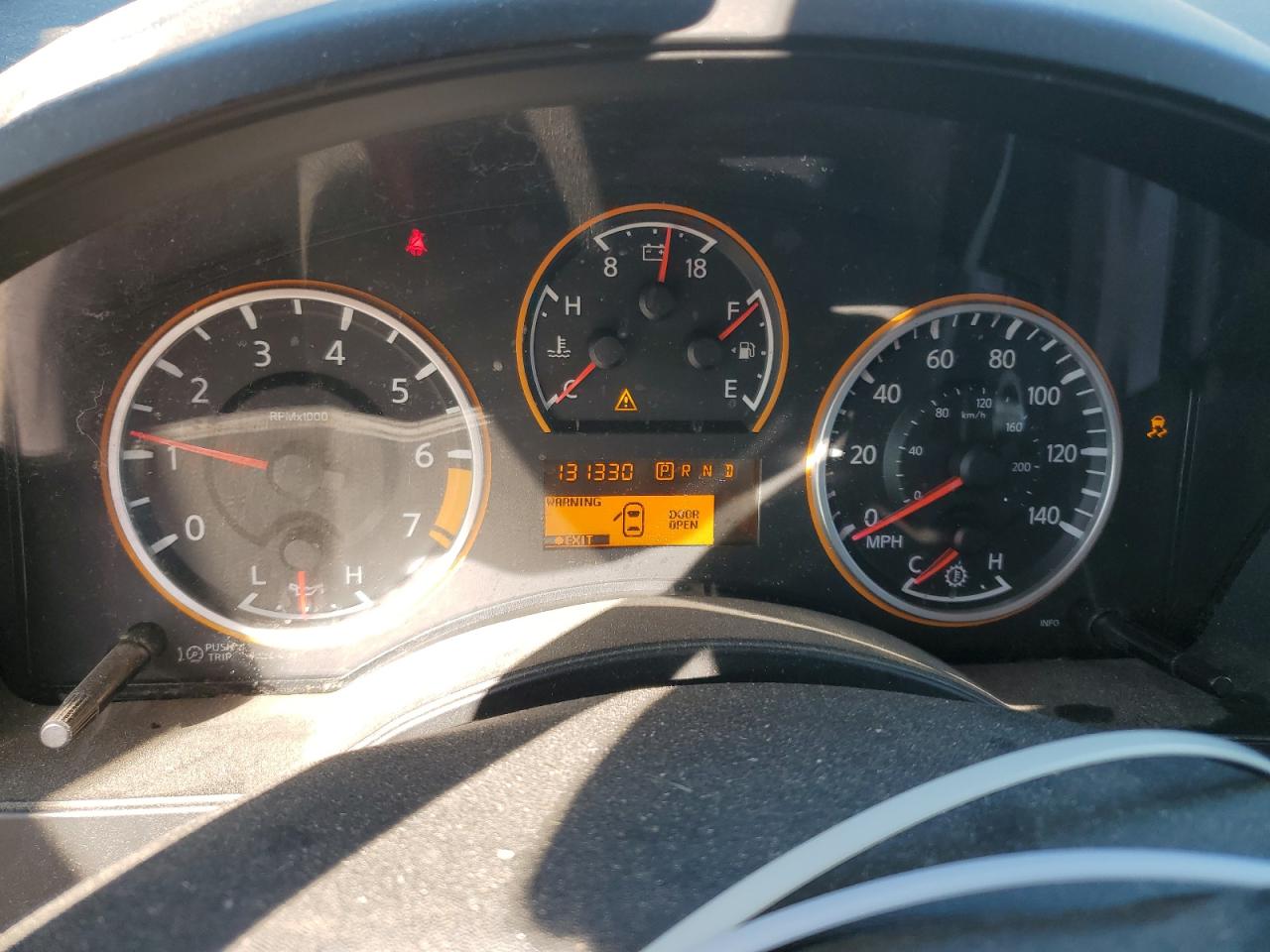 2012 Nissan Titan VIN 1N6AA0ED2CN322799 Copart auction photo, front end damage thumbnail 9