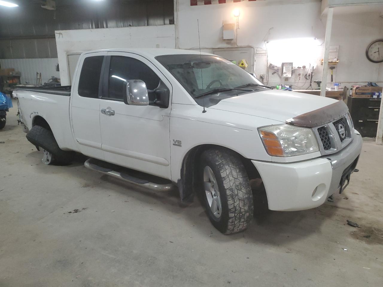 2004 Nissan Titan VIN 1N6AA06A44N503229 Copart auction photo, rear end / undercarriage damage thumbnail 4