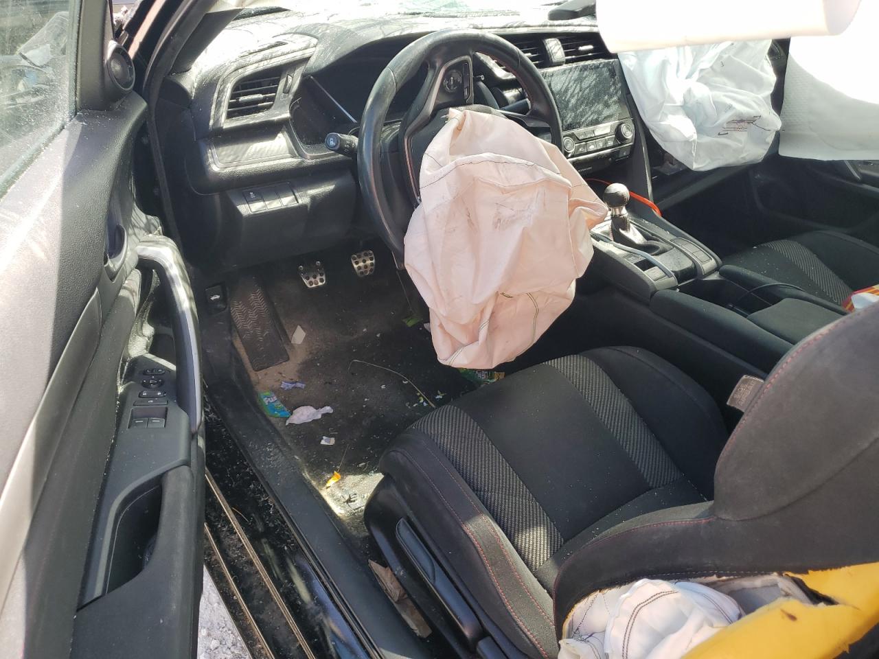 2019 Honda Civic VIN 2HGFC3A58KH753756 Copart auction photo, front end / rear end damage thumbnail 8
