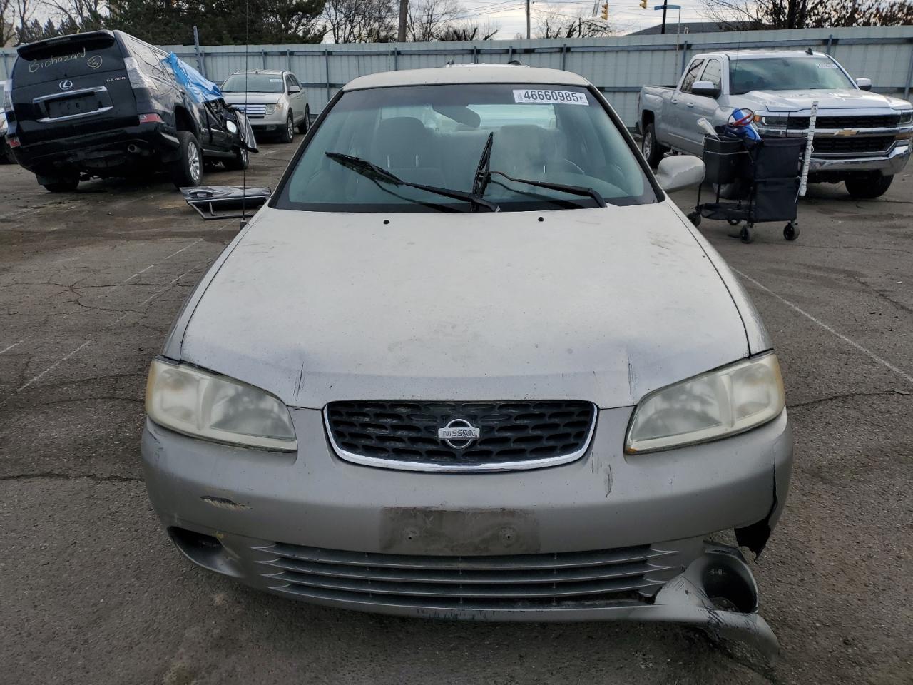 2002 Nissan Sentra VIN 3N1CB51D92L639976 Copart auction photo, front end / side damage thumbnail 5