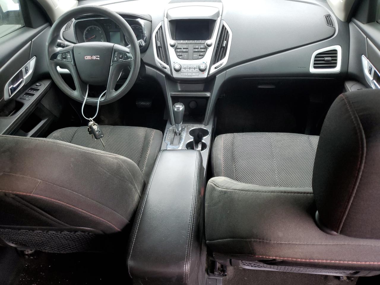 2017 GMC Terrain VIN 2GKALMEKXH6282703 Copart auction photo, rear end / front end damage thumbnail 8