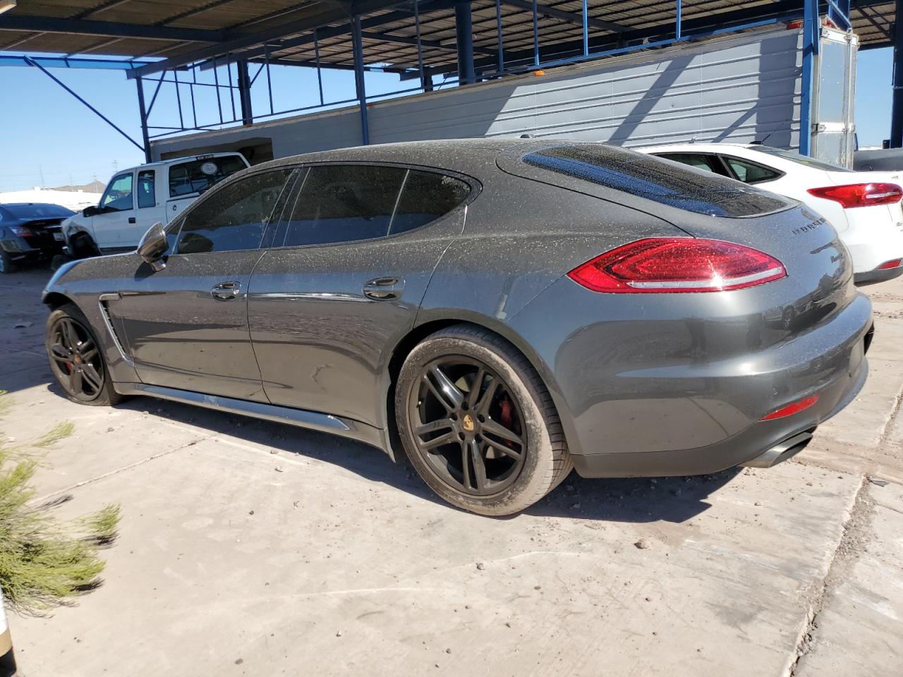 2014 Porsche Panamera VIN WP0AA2A73EL011198 Copart auction photo, front end damage thumbnail 2
