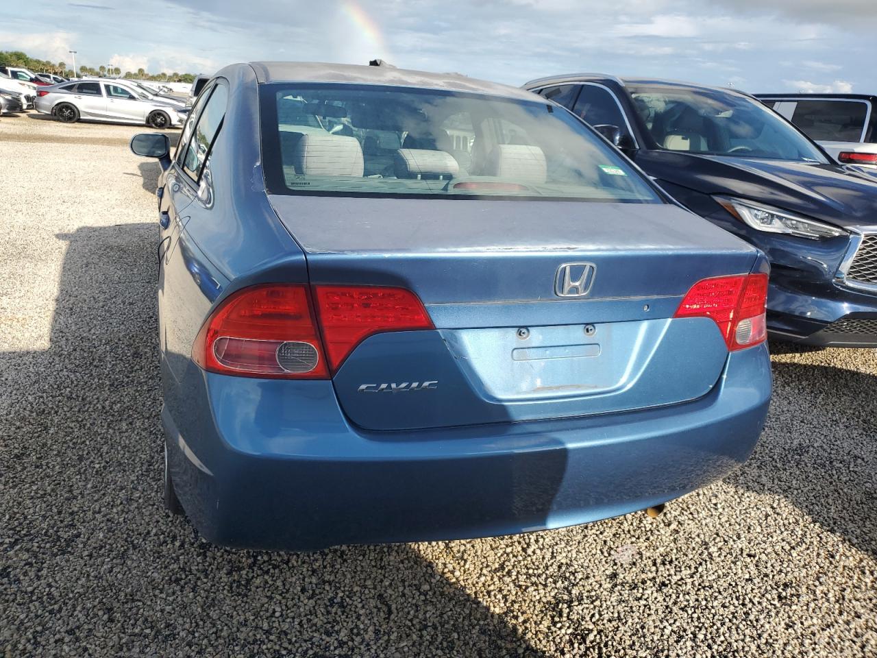 2007 Honda Civic VIN 1HGFA16537L131322 Copart auction photo, water/flood damage thumbnail 6