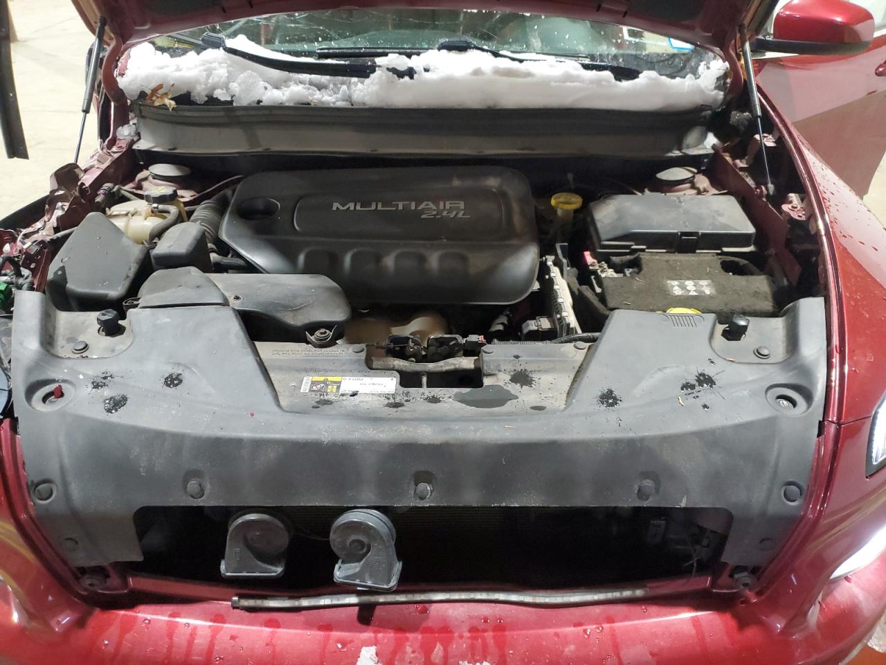 2017 Jeep Grand Cherokee VIN 1C4PJMCB9HW575593 Copart auction photo, side / front end damage thumbnail 12