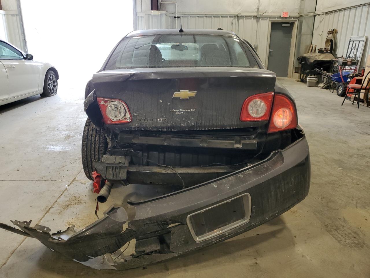 2010 Chevrolet Malibu VIN 1G1ZE5EB9AF319694 Copart auction photo, rear end / side damage thumbnail 6