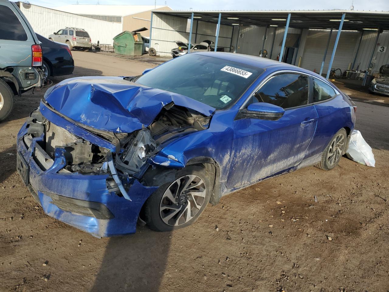 2016 Honda Civic VIN 2HGFC4B07GH307307