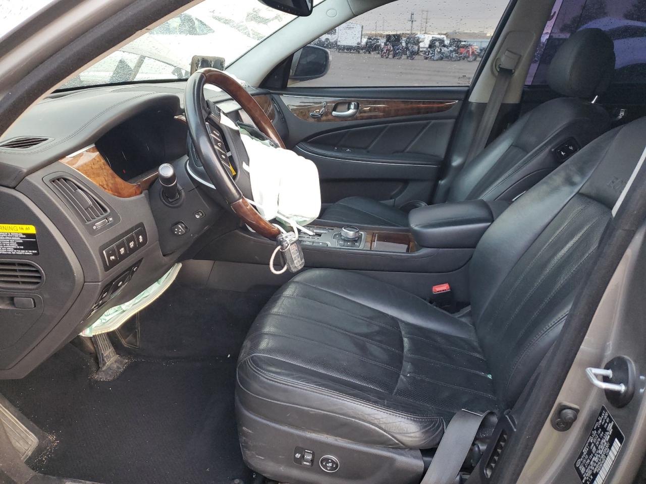 2011 Hyundai Equus VIN KMHGH4JF5BU034301 Copart auction photo, front end / undercarriage damage thumbnail 7