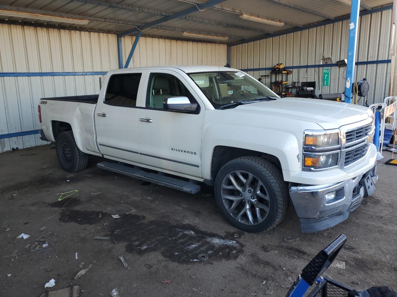 2014 Chevrolet Silverado VIN 3GCUKSECXEG314249 Copart auction photo, hail / front end damage thumbnail 4