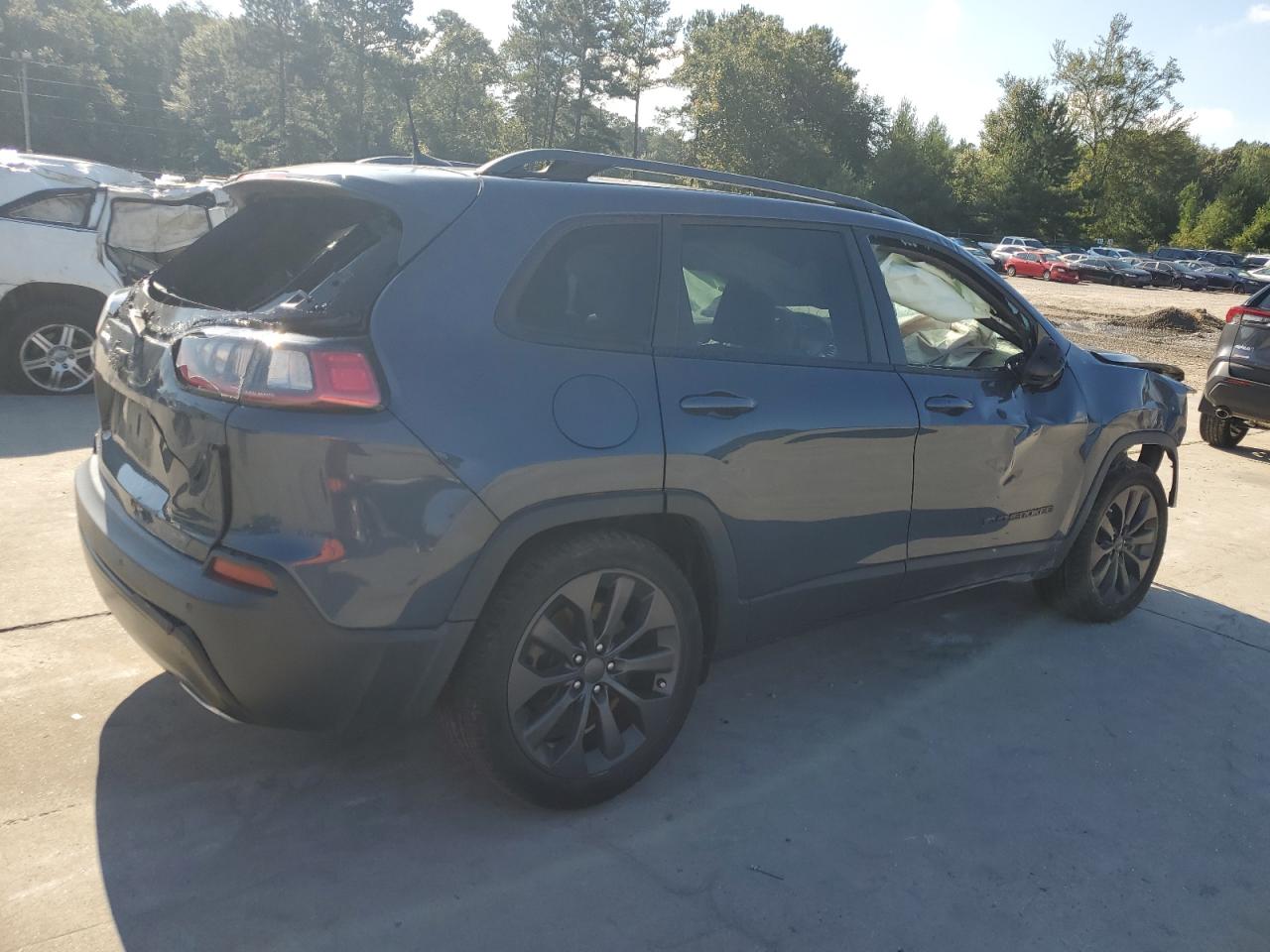 2021 Jeep Grand Cherokee VIN 1C4PJLMXXMD143802 Copart auction photo, all over damage thumbnail 3