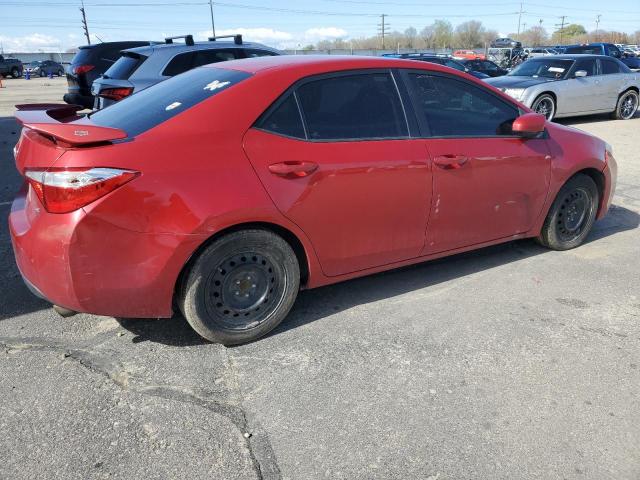 2015 Toyota Corolla VIN 2T1BURHE1FC433276 Copart auction photo, front end damage thumbnail 3