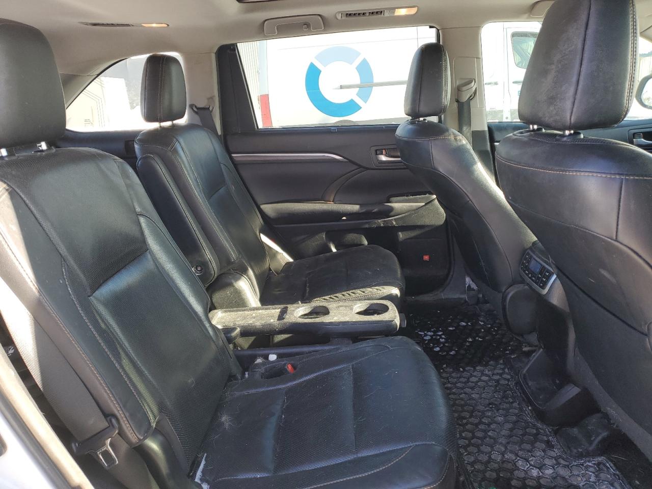 2017 Toyota Highlander VIN 5TDDZRFH0HS365277 Copart auction photo, all over damage thumbnail 11