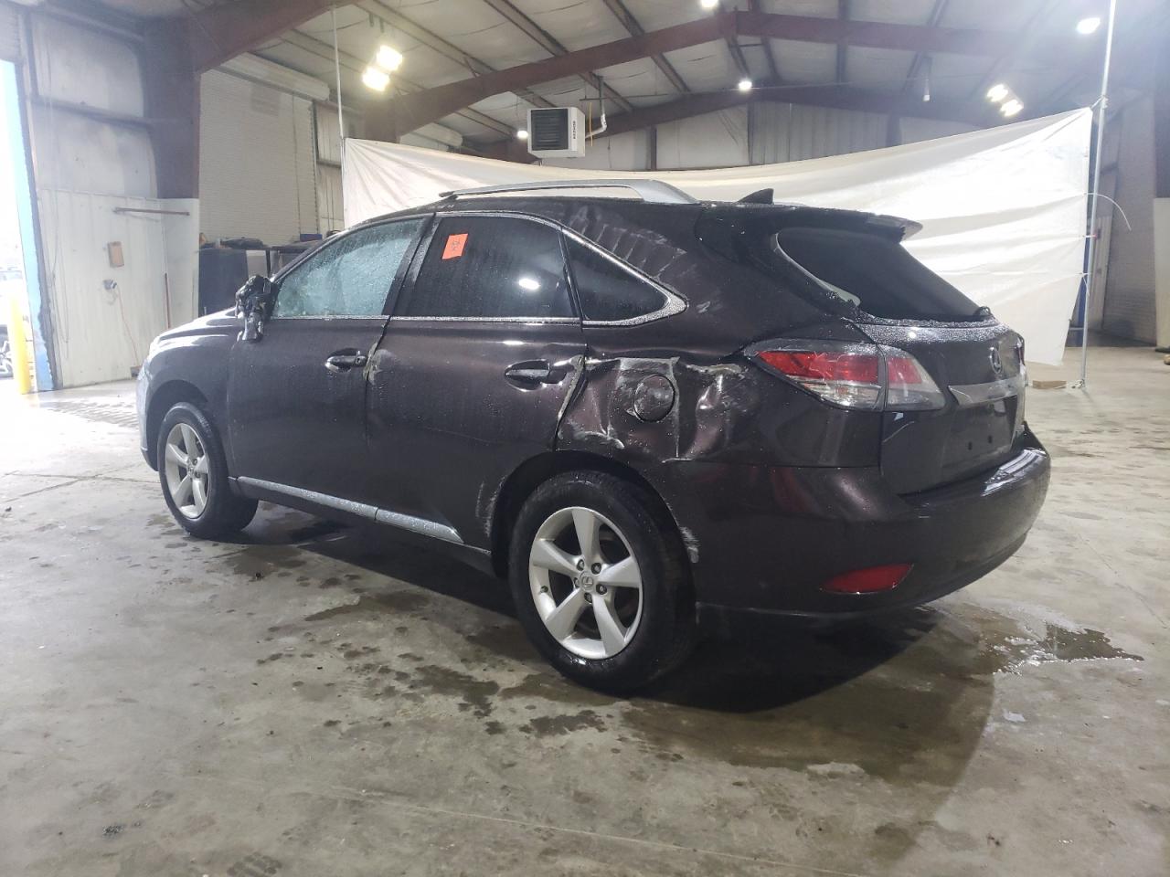2015 Lexus RX VIN JTJBK1BAXF2474322 Copart auction photo, rollover / rear end damage thumbnail 2