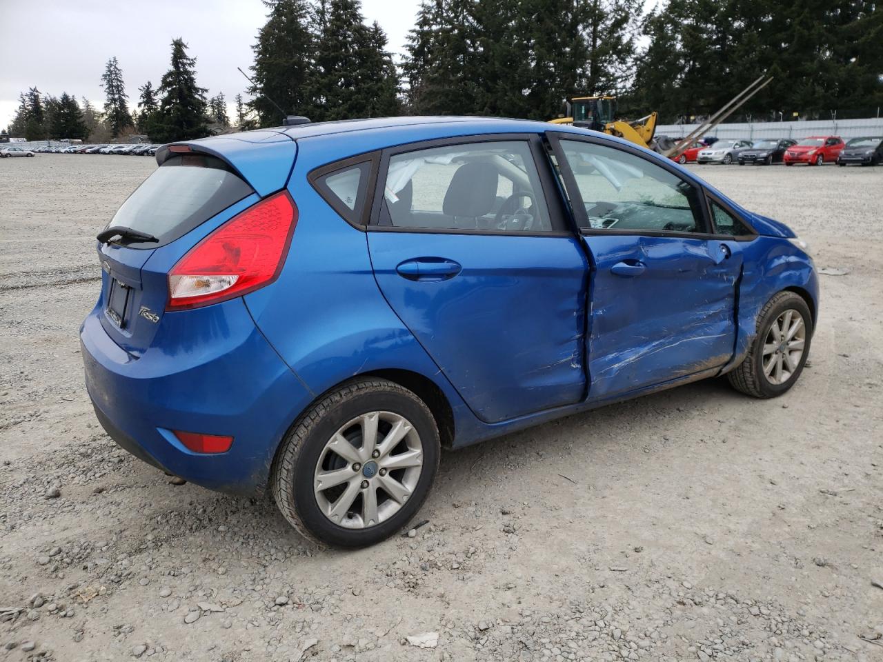 2011 Ford Fiesta VIN 3FADP4EJ9BM229143 Copart auction photo, side damage thumbnail 3