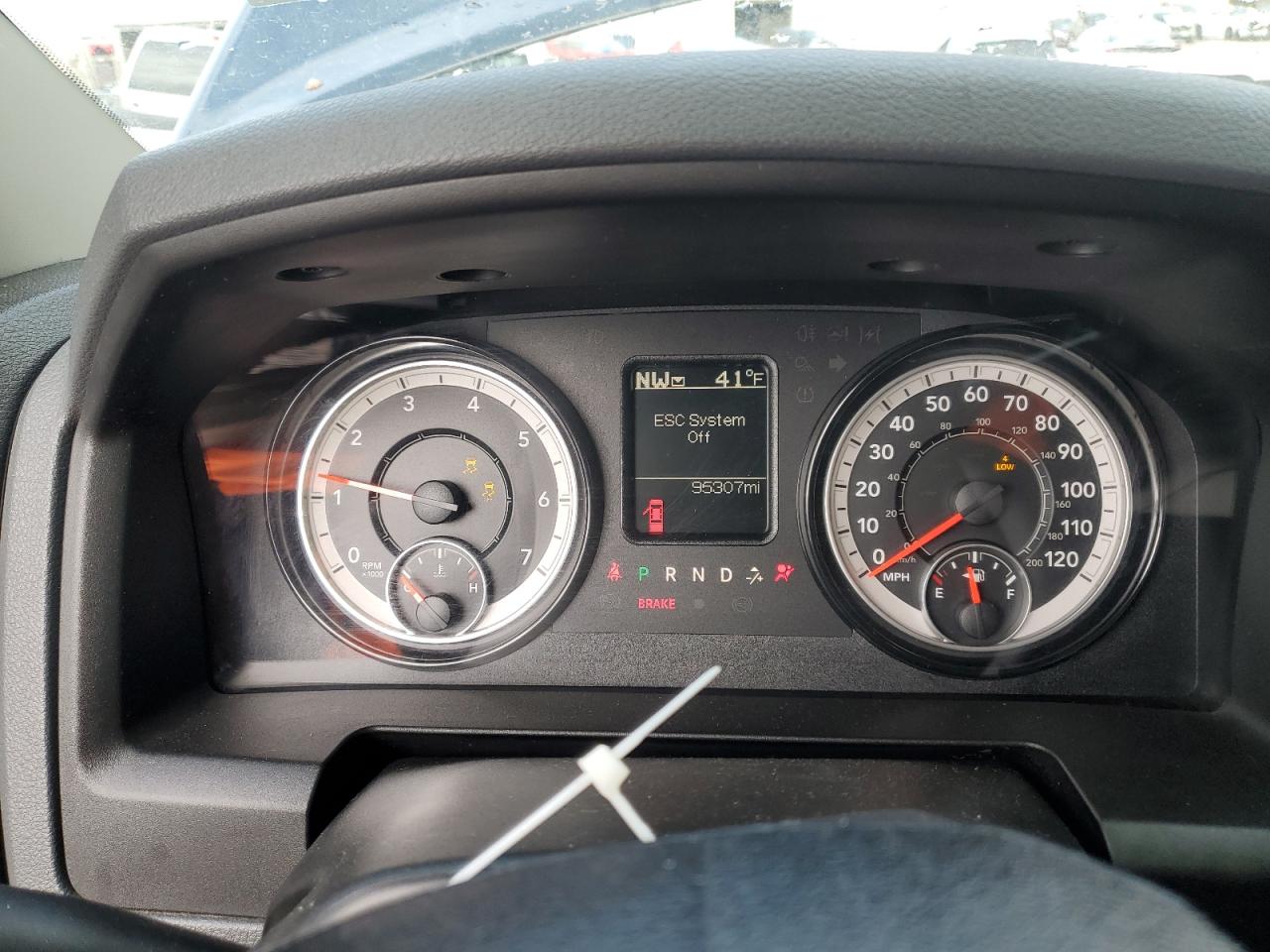 2019 RAM 1500 VIN 1C6RR7TT3KS516752 Copart auction photo, all over damage thumbnail 9