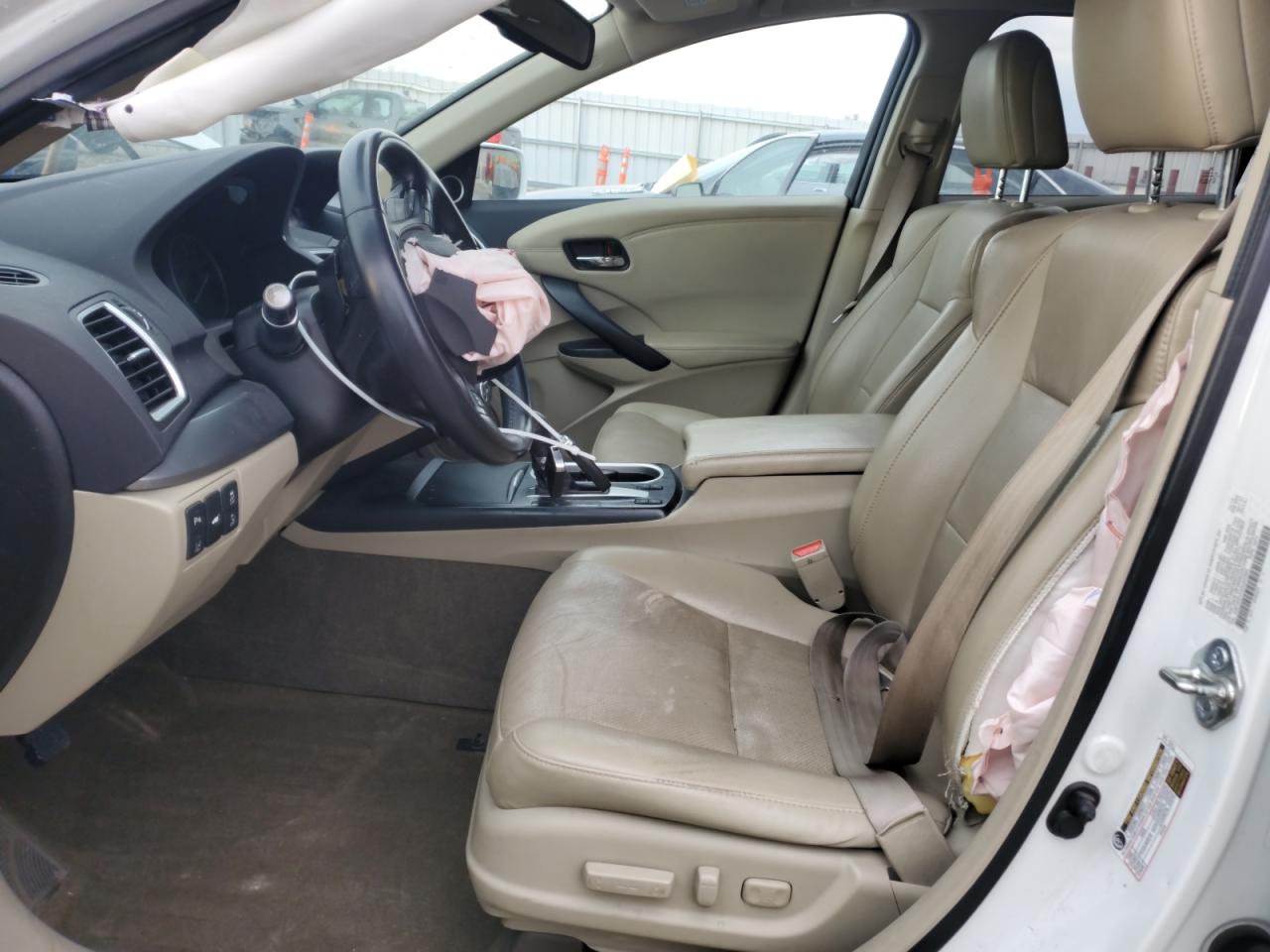 2016 Acura RDX VIN 5J8TB3H72GL000585 Copart auction photo, front end / side damage thumbnail 7