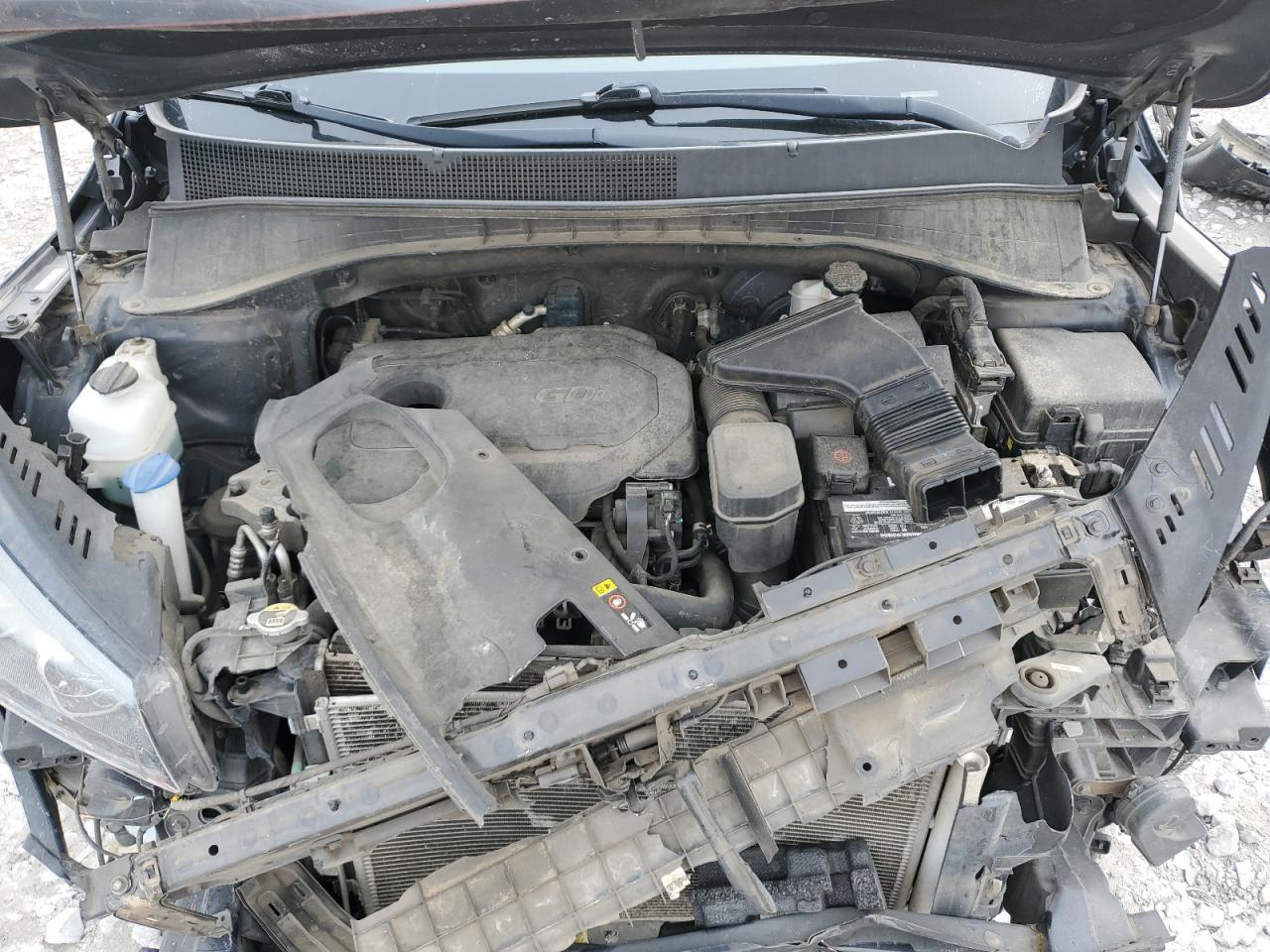 2019 KIA Sorento VIN 5XYPG4A33KG523343 Copart auction photo, front end damage thumbnail 13