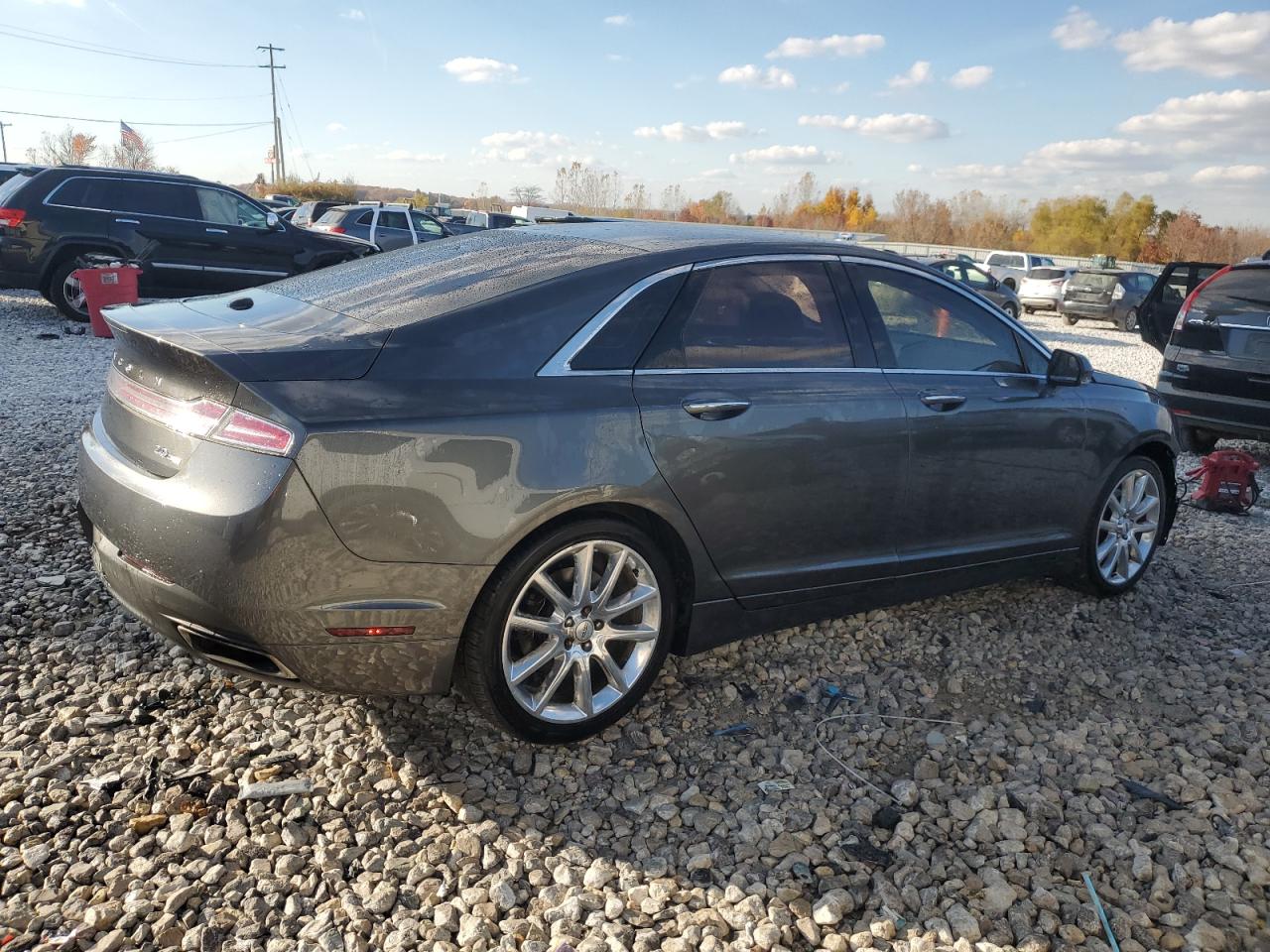 2015 Lincoln MKZ VIN 3LN6L2G93FR603403 Copart auction photo, front end damage thumbnail 3