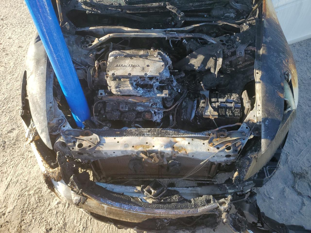 2010 Honda Accord VIN 5KBCP3F88AB015762 Copart auction photo, burn - engine / front end damage thumbnail 11