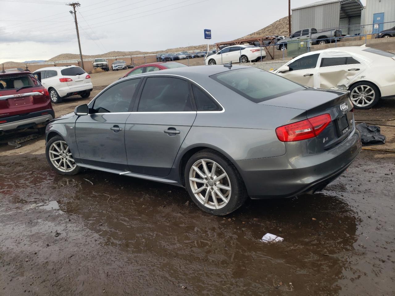 2016 Audi A4 VIN WAUFFAFL2GN005484 Copart auction photo, front end / side damage thumbnail 2