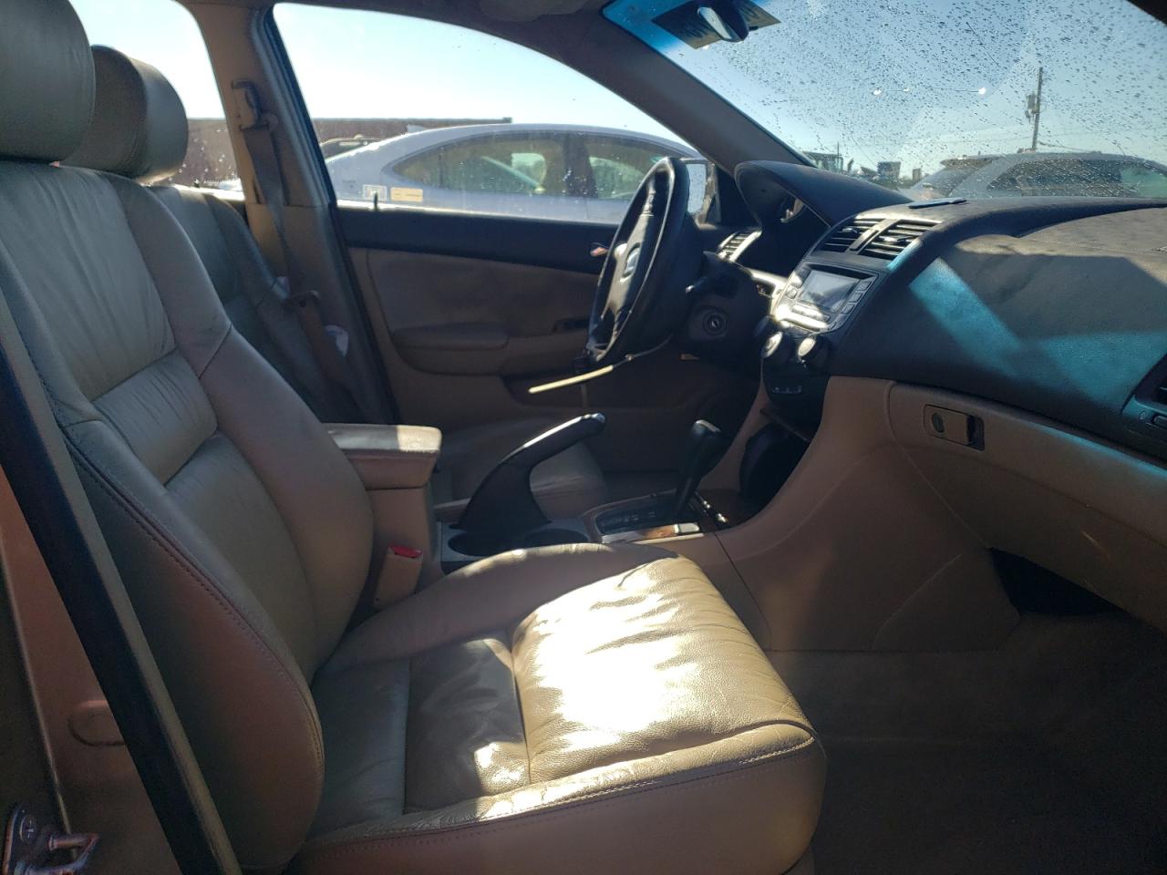 2003 Honda Accord VIN 1HGCM56623A112194 Copart auction photo, side damage thumbnail 7