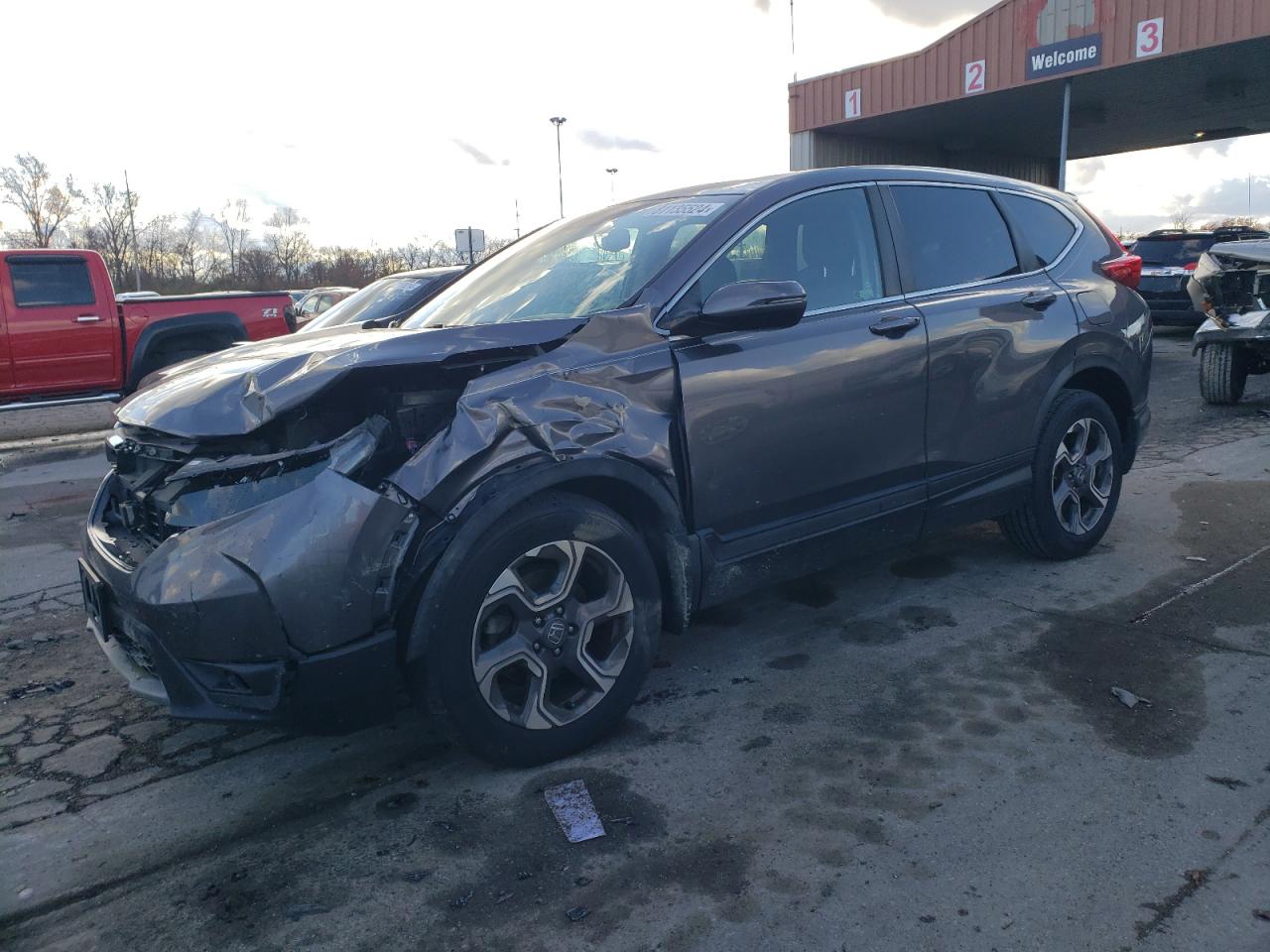 2019 Honda CR-V VIN 7FARW2H87KE003563