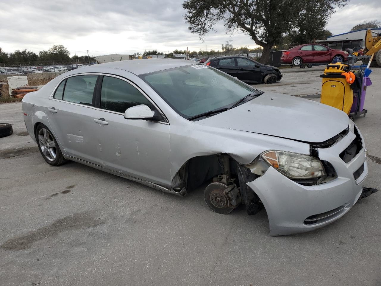 2011 Chevrolet Malibu VIN 1G1ZD5EU6BF256611 Copart auction photo, all over damage thumbnail 4