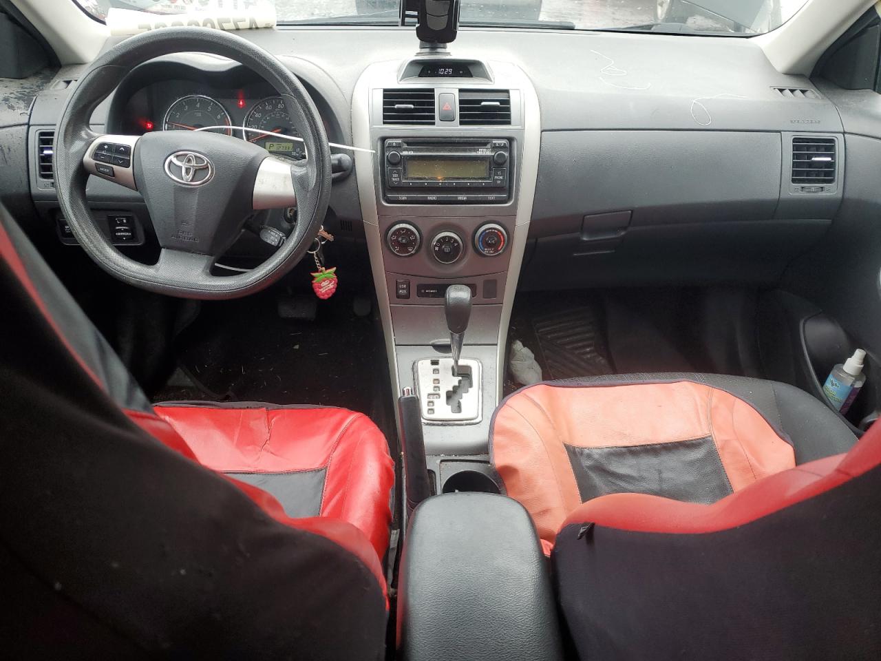 2012 Toyota Corolla VIN 2T1BU4EEXCC883463 Copart auction photo, side damage thumbnail 8