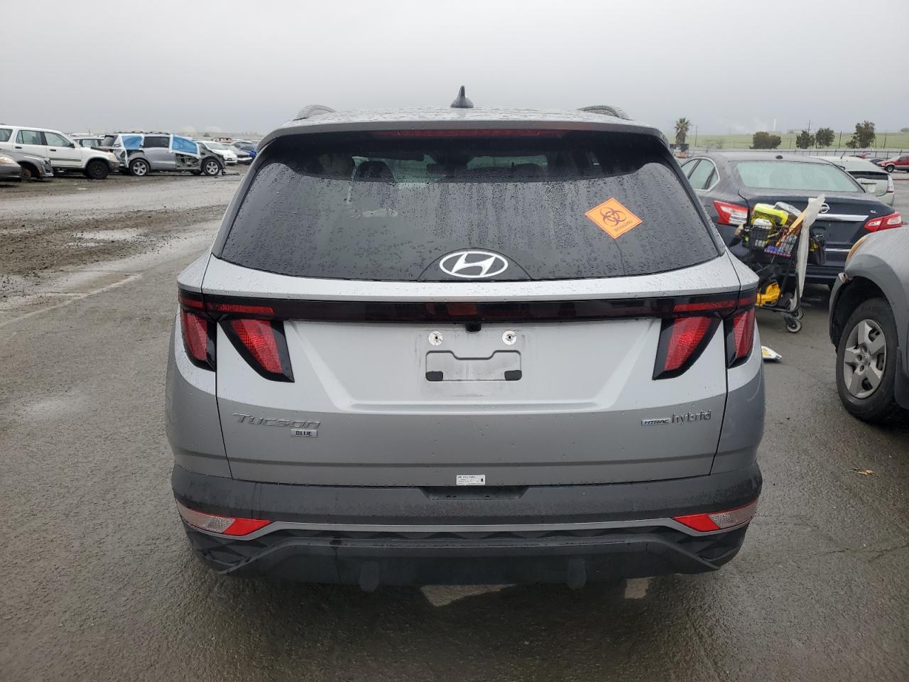 2024 Hyundai Tucson VIN KM8JBCD13RU204845 Copart auction photo, all over / vandalism damage thumbnail 6