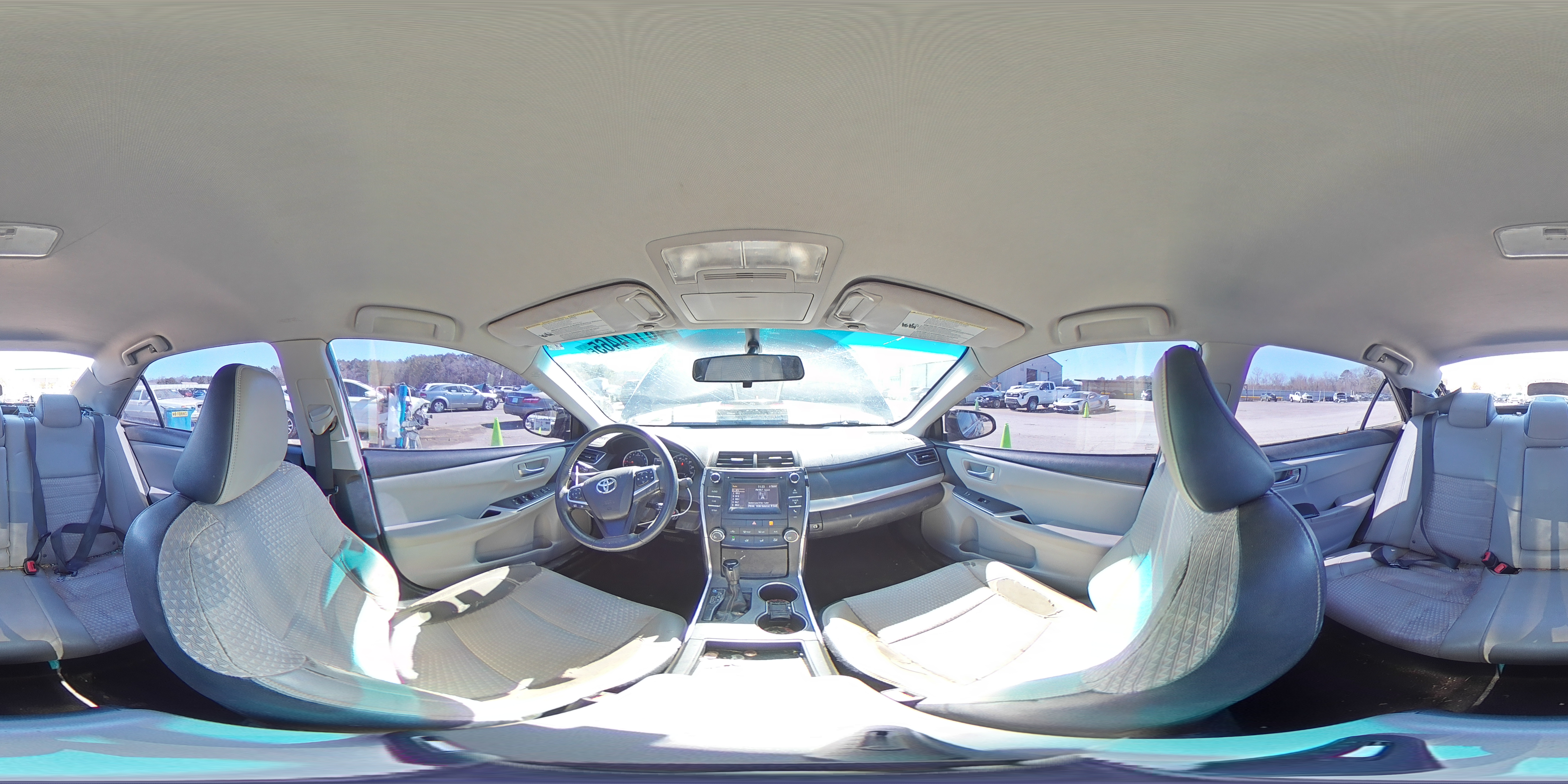 2015 Toyota Camry VIN 4T1BF1FK1FU892486 Copart auction photo, all over damage thumbnail 12