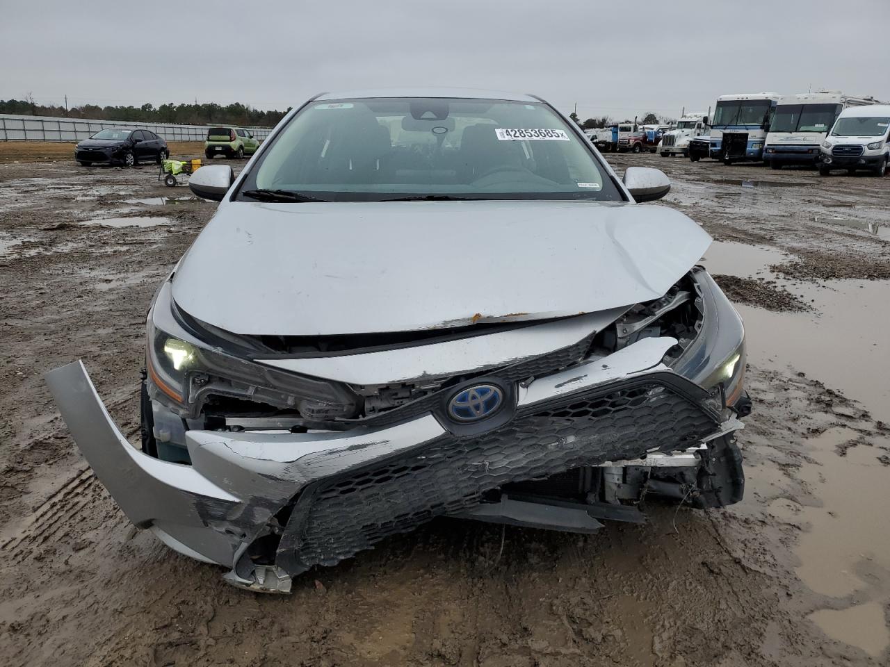 2022 Toyota Corolla VIN JTDEAMDE9N3008605 Copart auction photo, front end / rear end damage thumbnail 5