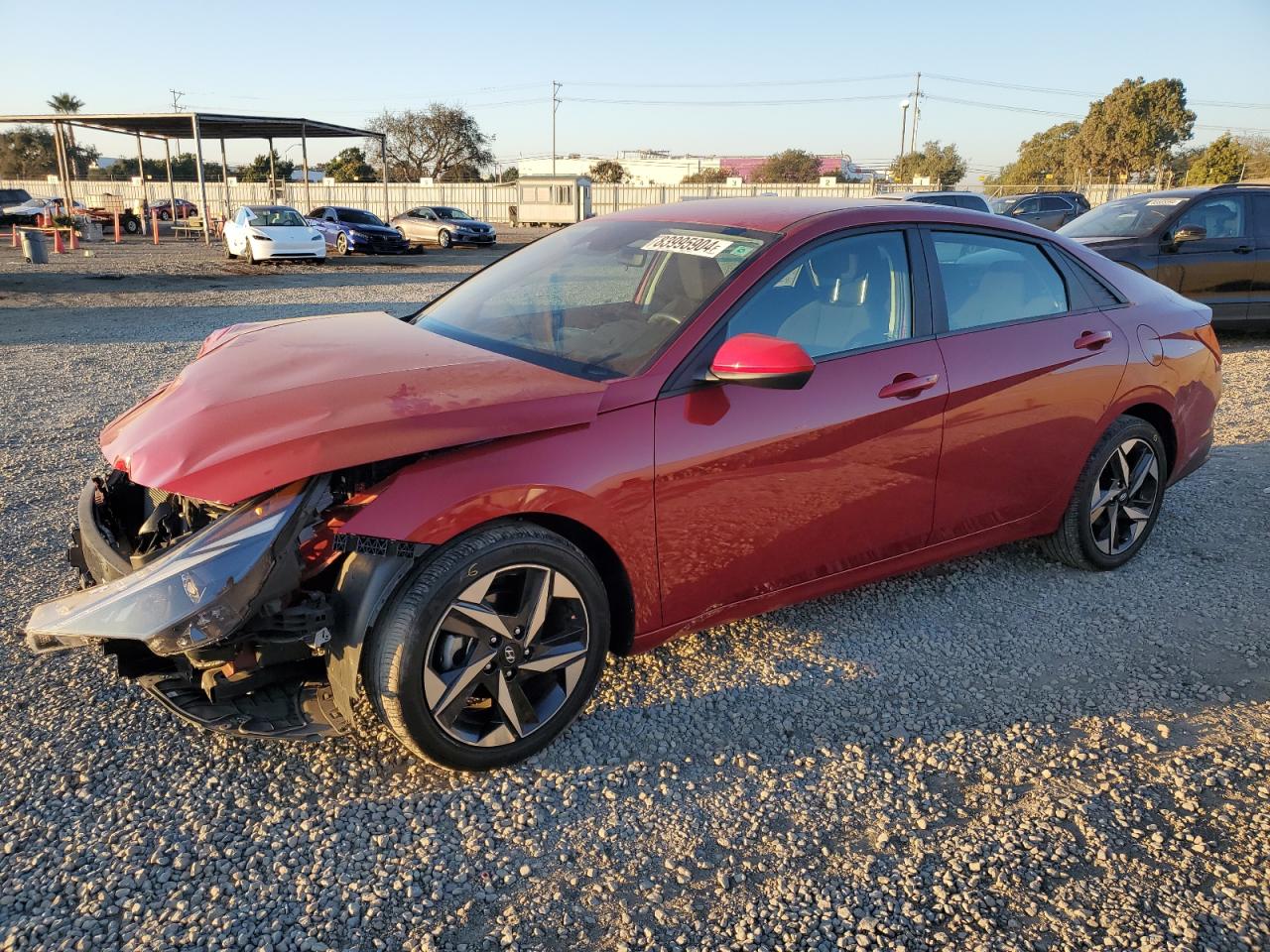2023 Hyundai Elantra VIN KMHLS4AGXPU500191