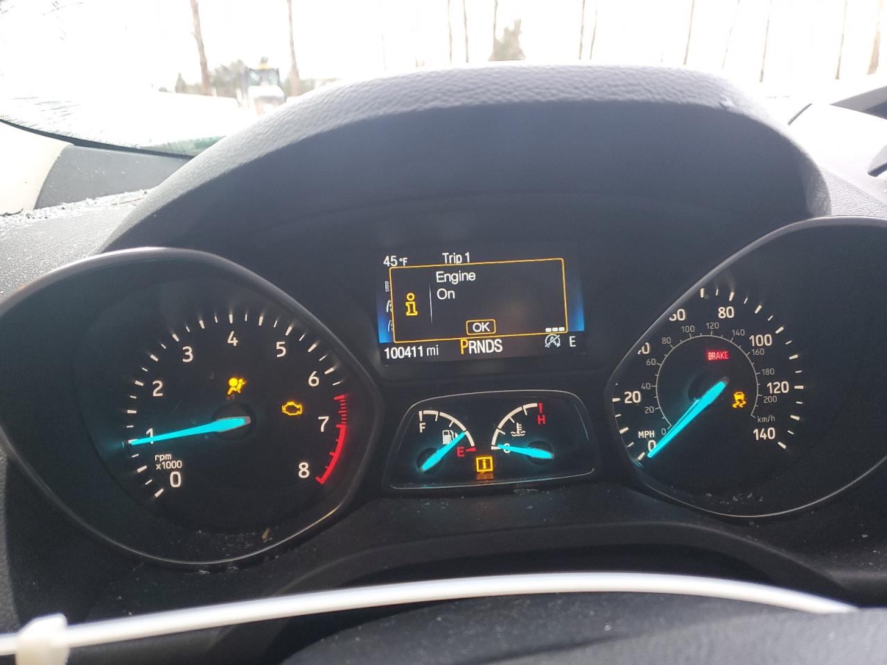 2017 Ford Escape VIN 1FMCU9GD6HUE75277 Copart auction photo, all over damage thumbnail 9
